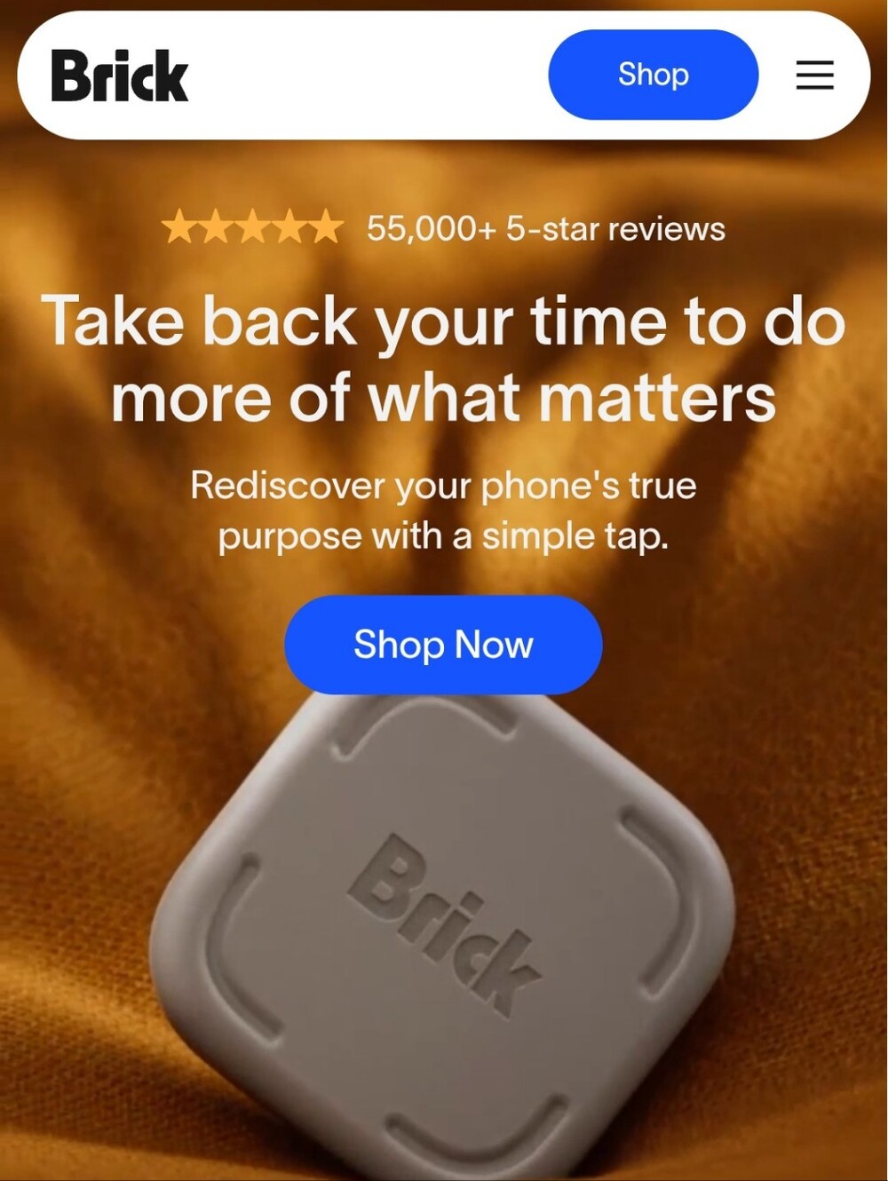 The Brick Smartphone Blocker Like New - Open Box